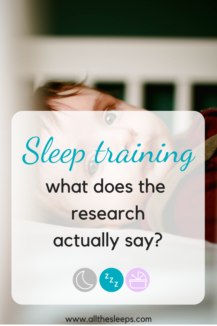 research against sleep training